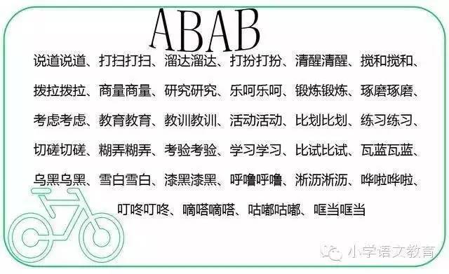 五彩缤纷的ABAB叠词世界探秘