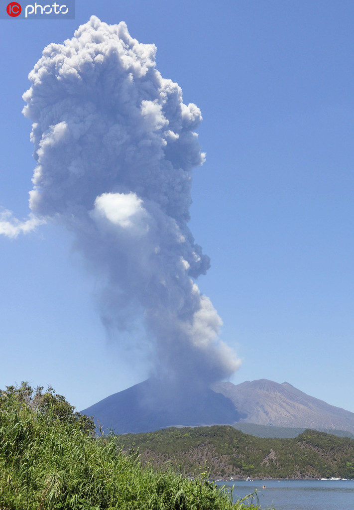 日本樱岛火山爆炸性喷发，自然力量的震撼与警示