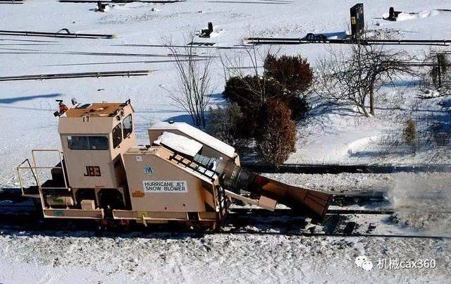 极端环境下的战斗力量，零下35度铁路除雪战车硬核除雪纪实