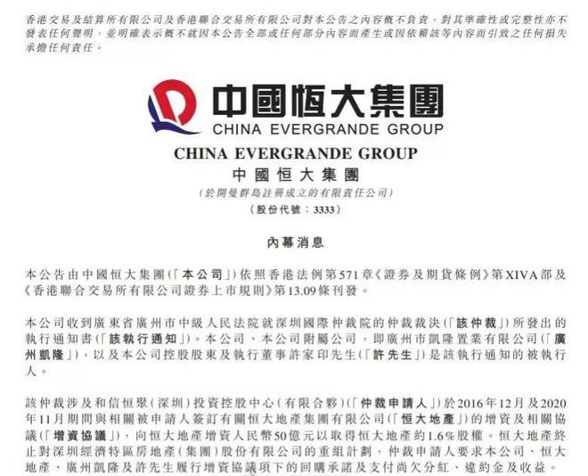 中国恒大失信警示与反思，企业失信背后的警示与反思